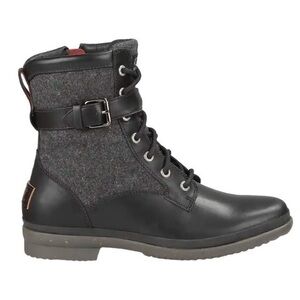 UGG Women's Kesey Winter Boot Waterproof full-grain leather & wool-blend Size 7
